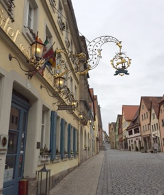 中世の街、ローデンブルグ